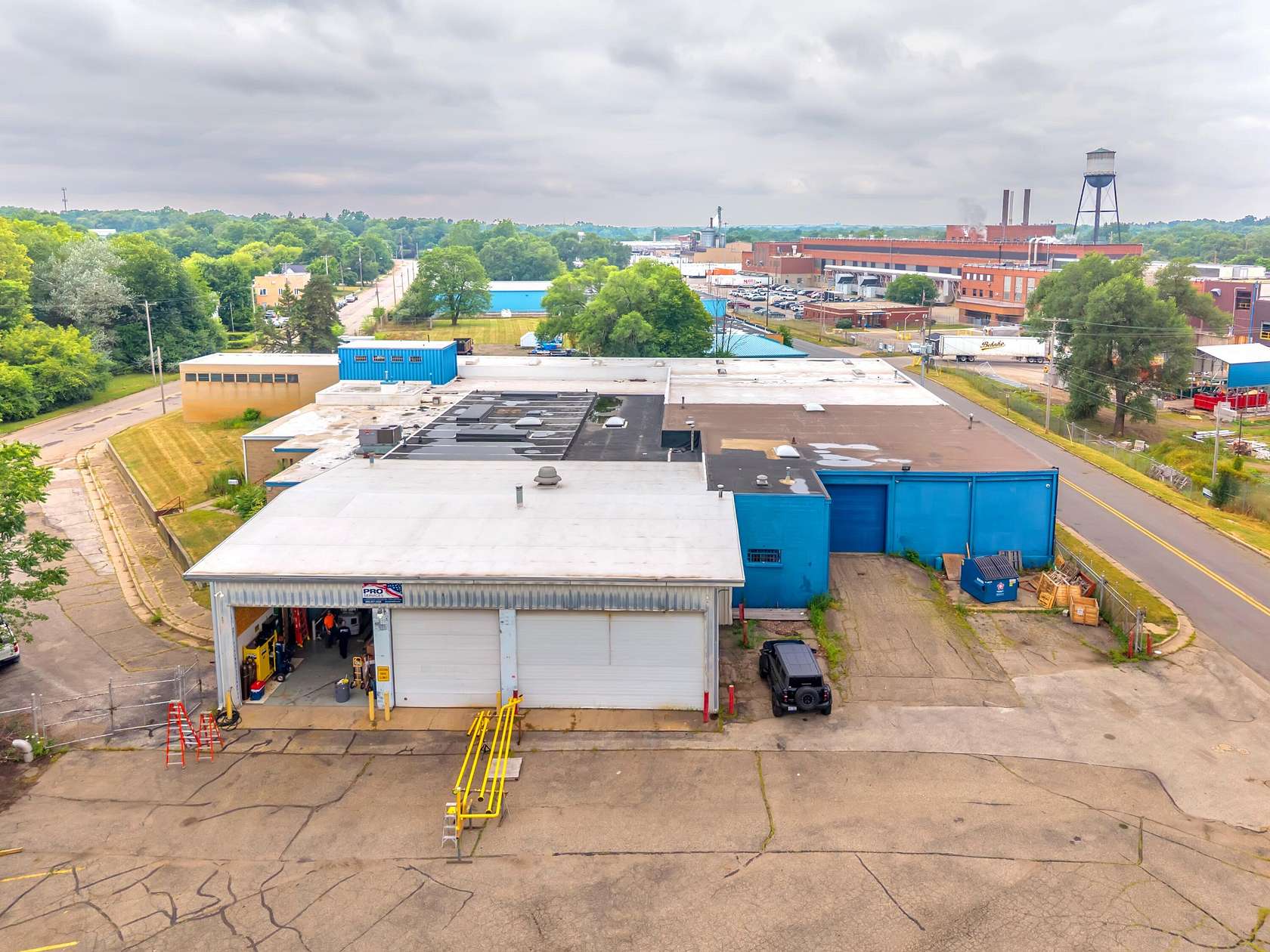 2.13 Acres of Improved Commercial Land for Sale in Battle Creek, Michigan
