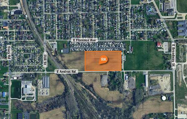 11.2 Acres of Commercial Land for Sale in Northwood, Ohio