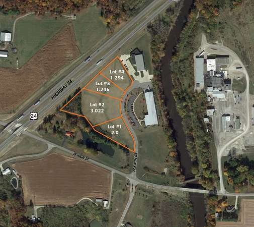 2 Acres of Commercial Land for Sale in Defiance, Ohio