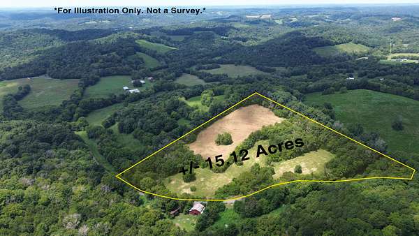 15.1 Acres of Land for Sale in Belvidere, Tennessee