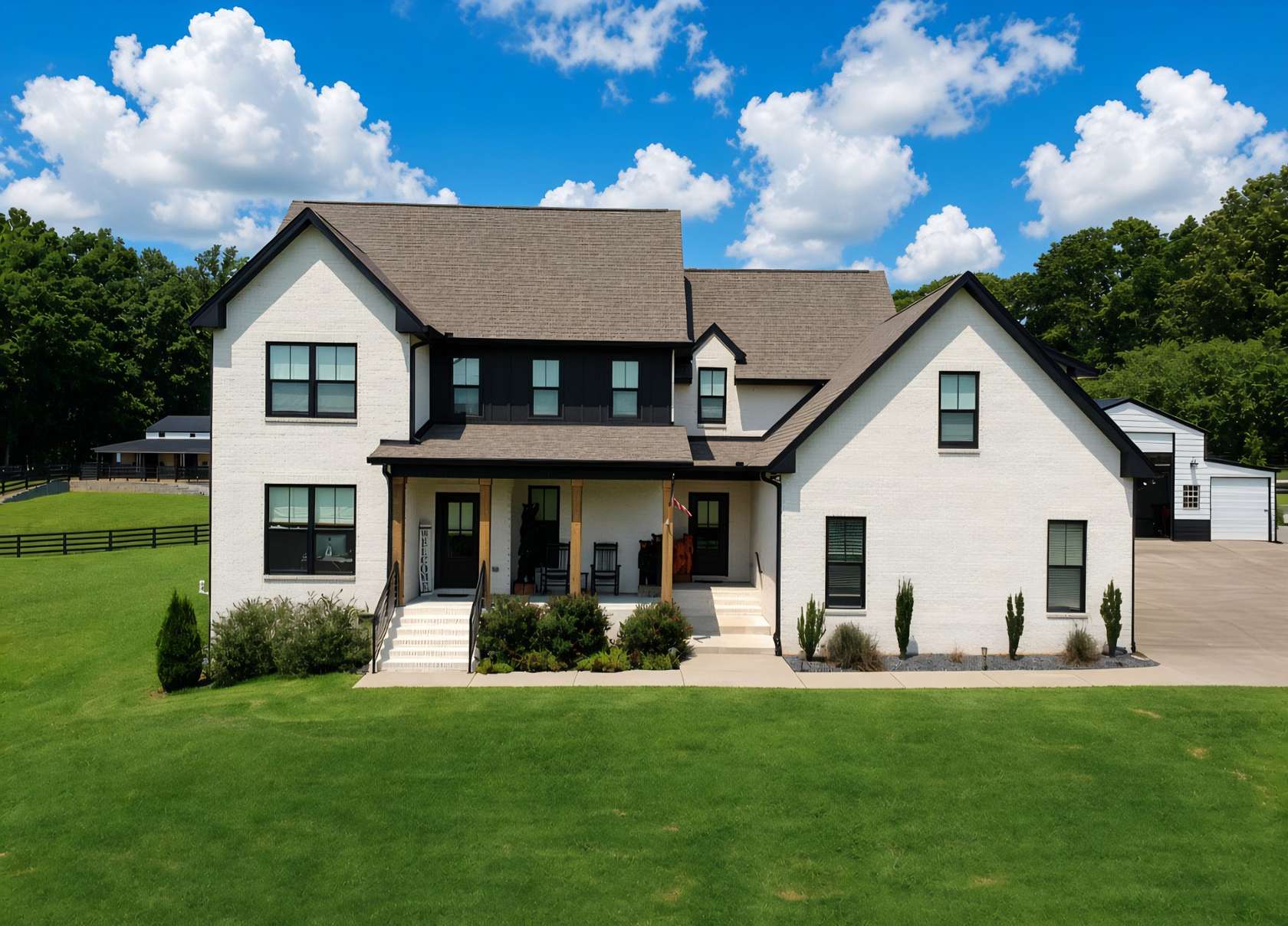 5 Acres of Land with Home for Sale in Springfield, Tennessee