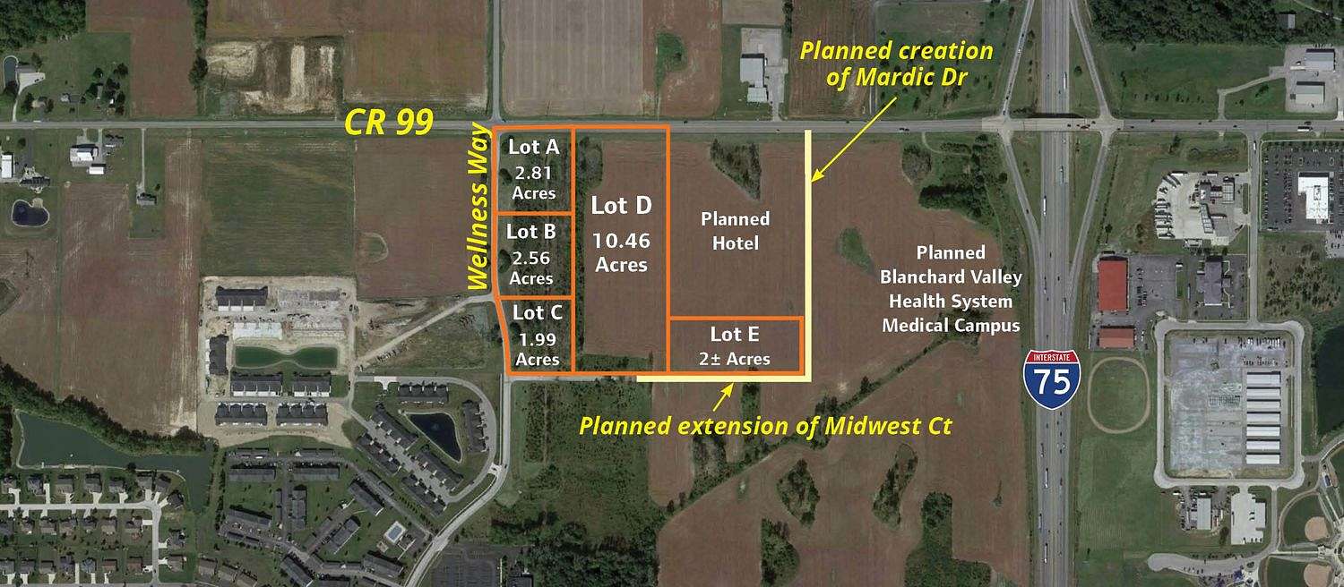 Commercial Land for Sale in Findlay, Ohio