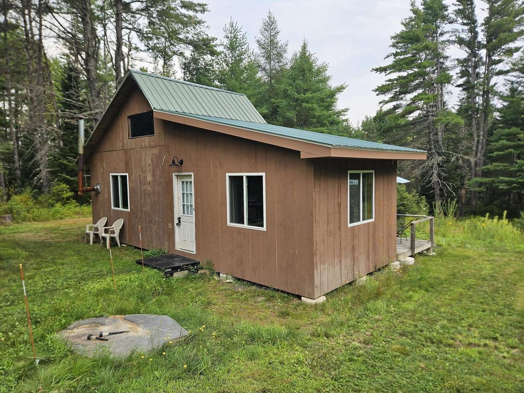 10.3 Acres of Recreational Land with Home for Sale in Solon, Maine