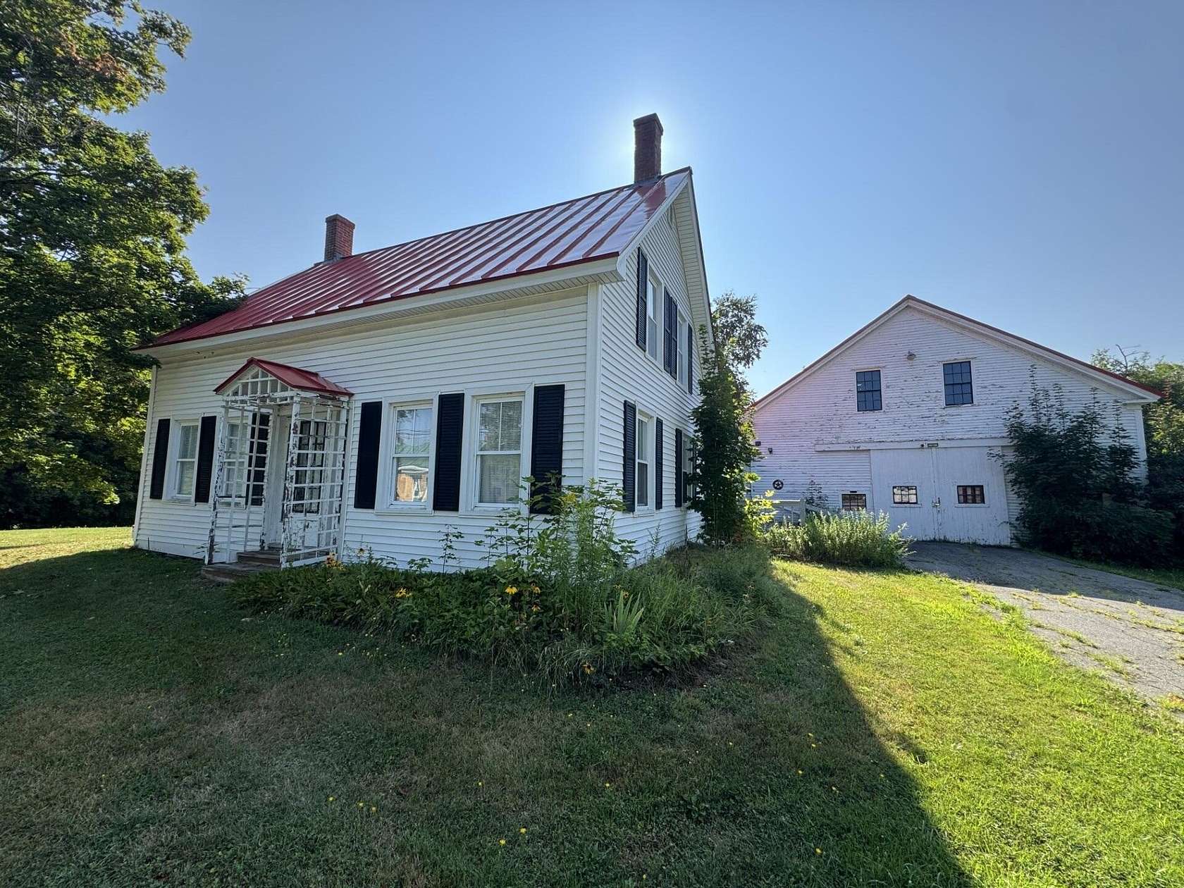 23 Acres of Recreational Land with Home for Sale in Unity, Maine