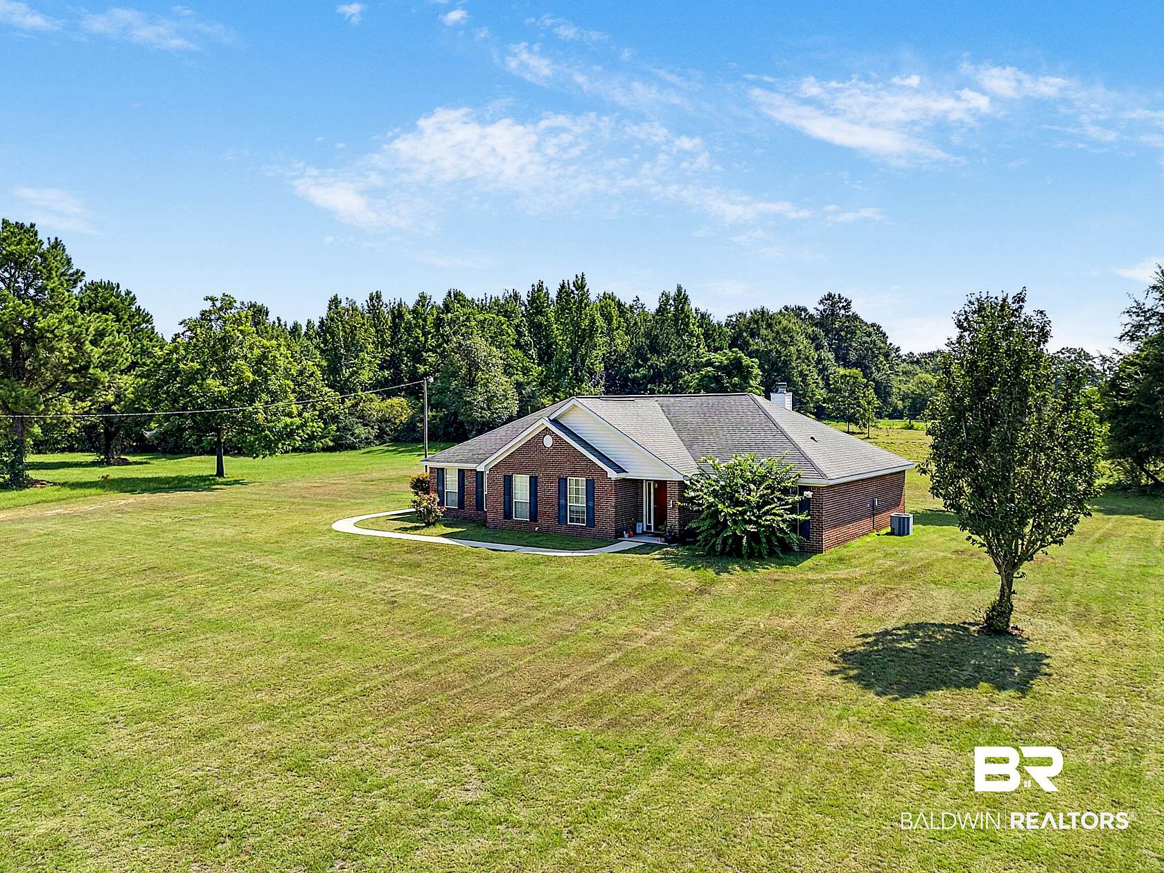 5.19 Acres of Land with Home for Sale in Castleberry, Alabama