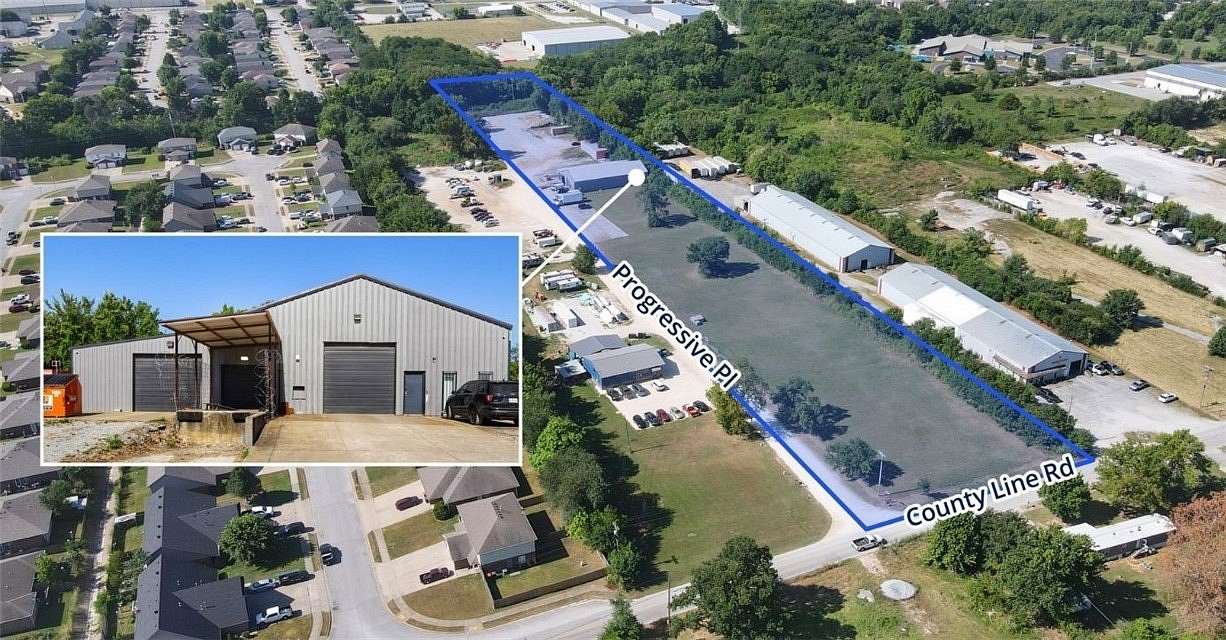 5 Acres of Improved Residential Land for Sale in Springdale, Arkansas