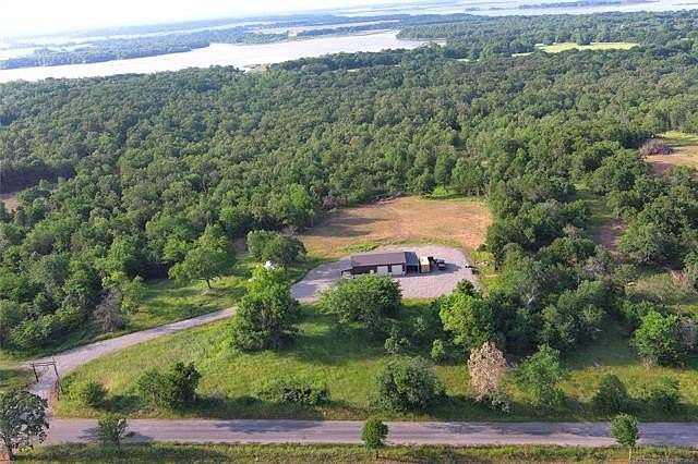 189 Acres of Recreational Land with Home for Sale in Keota, Oklahoma