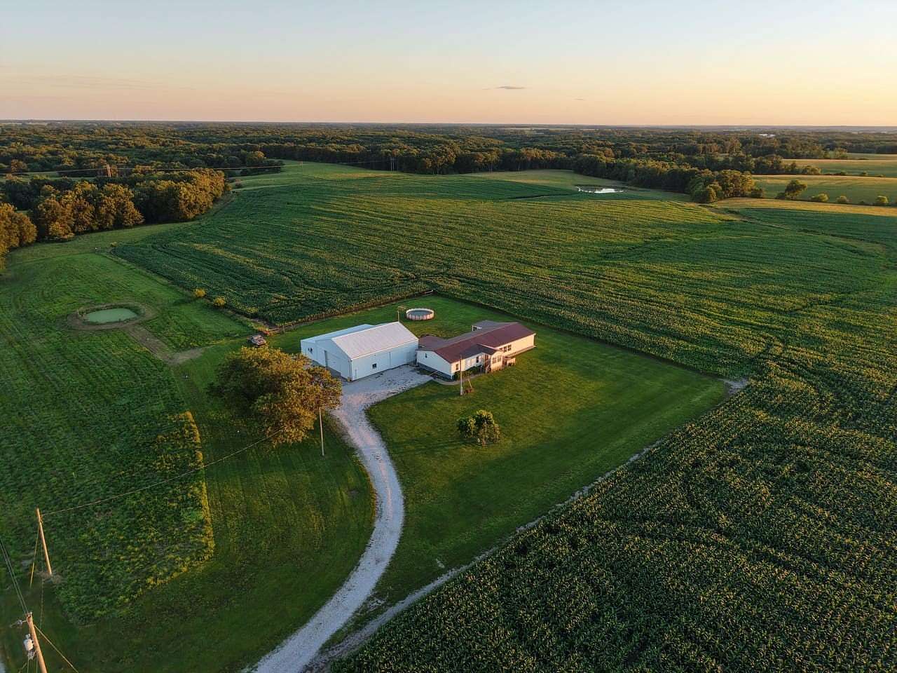 4 Acres of Land with Home for Sale in Cairo, Missouri