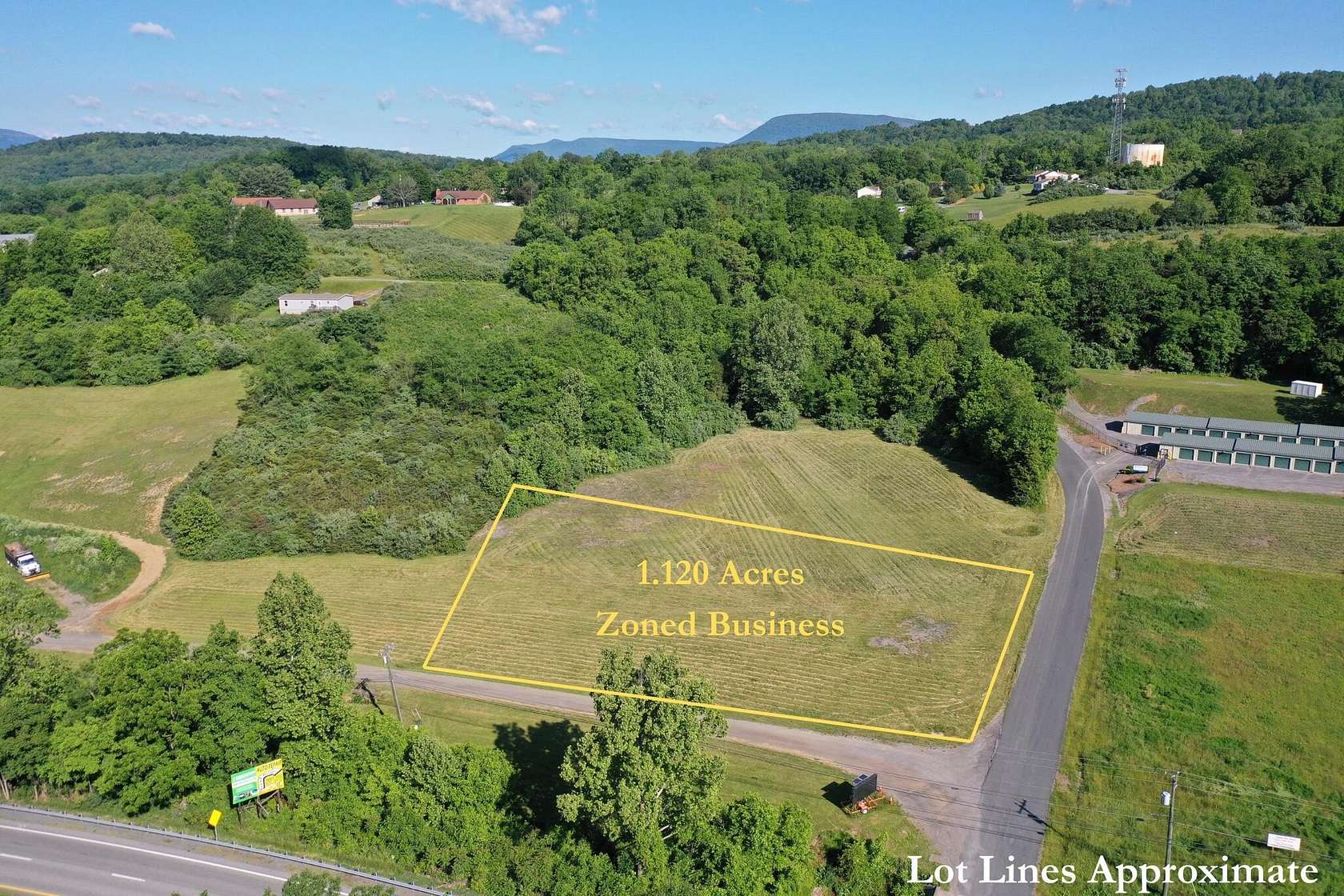 1.12 Acres of Commercial Land for Sale in Lexington, Virginia