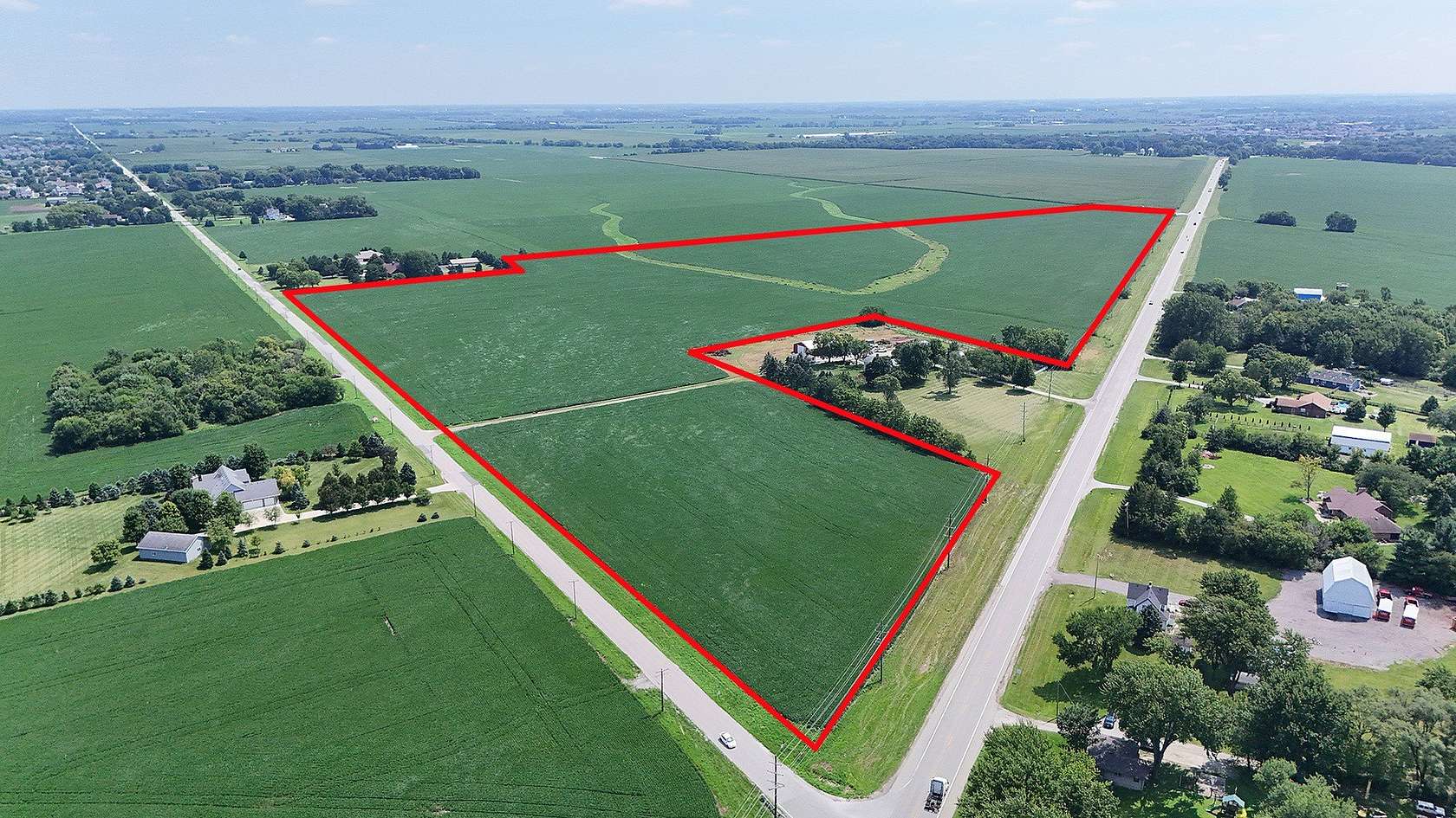 69.5 Acres of Land for Sale in Manhattan, Illinois