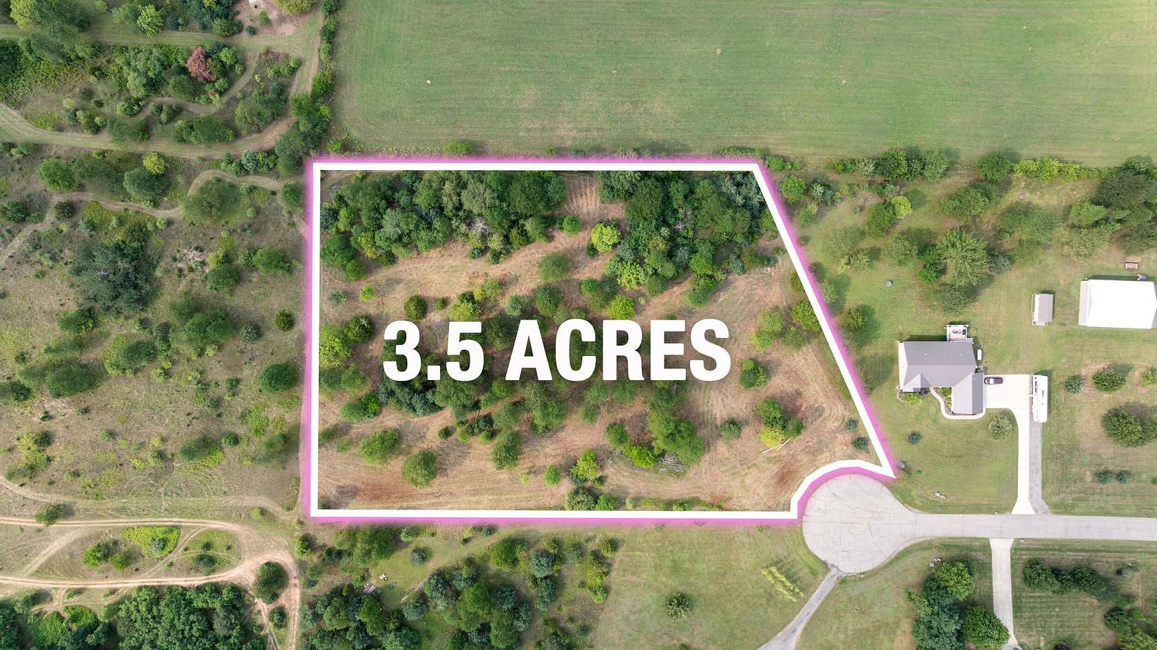 3.5 Acres of Residential Land for Sale in Grass Lake, Michigan