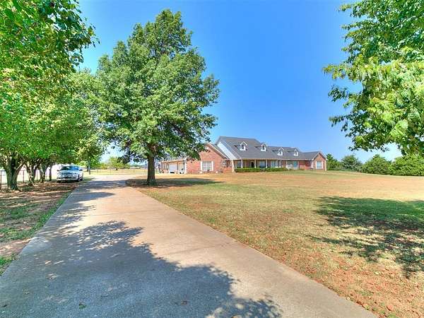 5 Acres of Land with Home for Sale in Mustang, Oklahoma