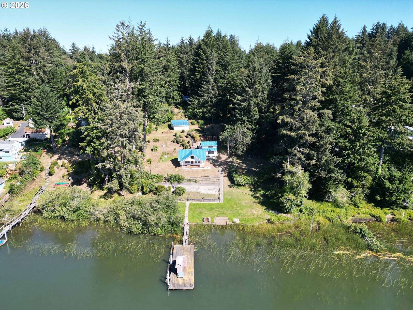 2.1 Acres of Land with Home for Sale in Florence, Oregon
