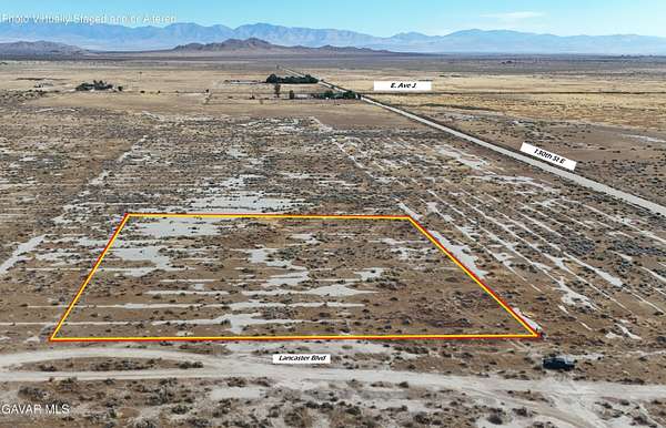 2.54 Acres of Land for Sale in Lancaster, California