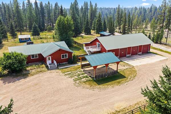 6.64 Acres of Land with Home for Sale in Condon, Montana