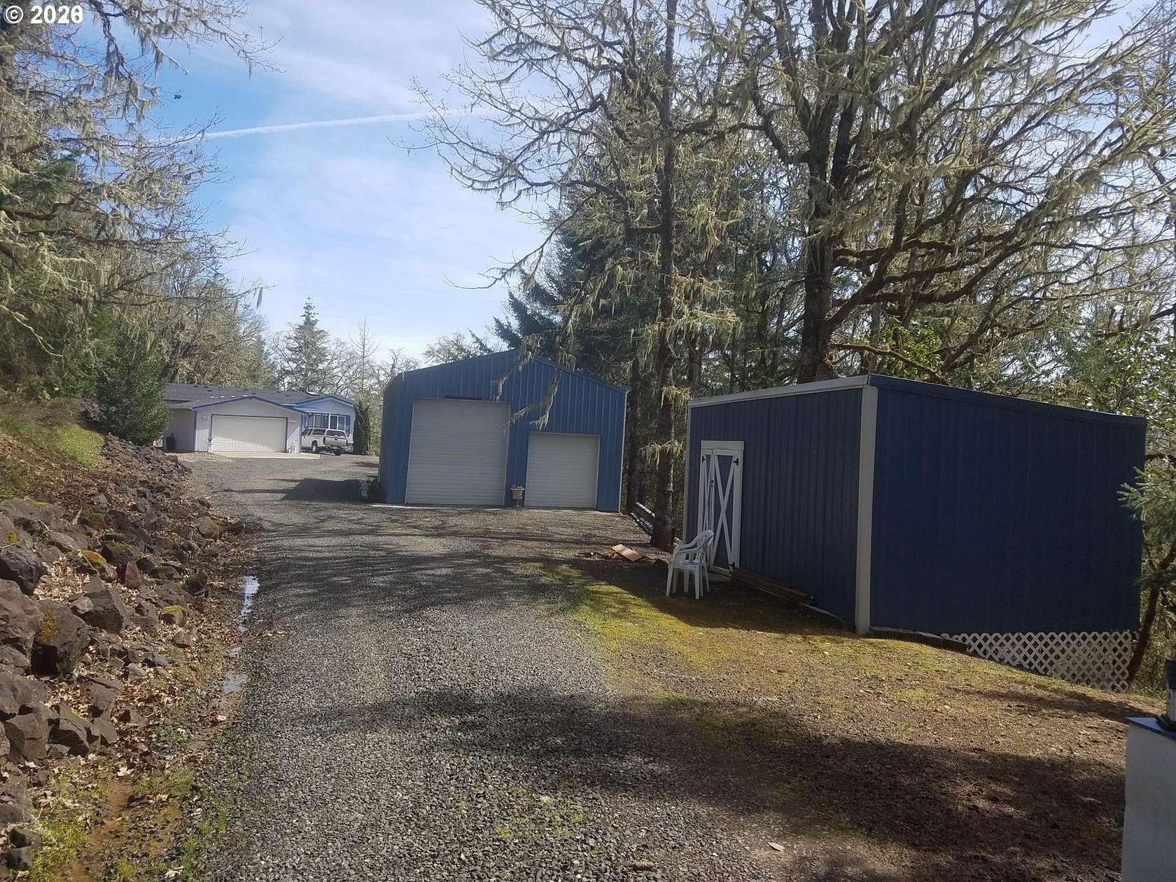 6.4 Acres of Land with Home for Sale in Oakland, Oregon