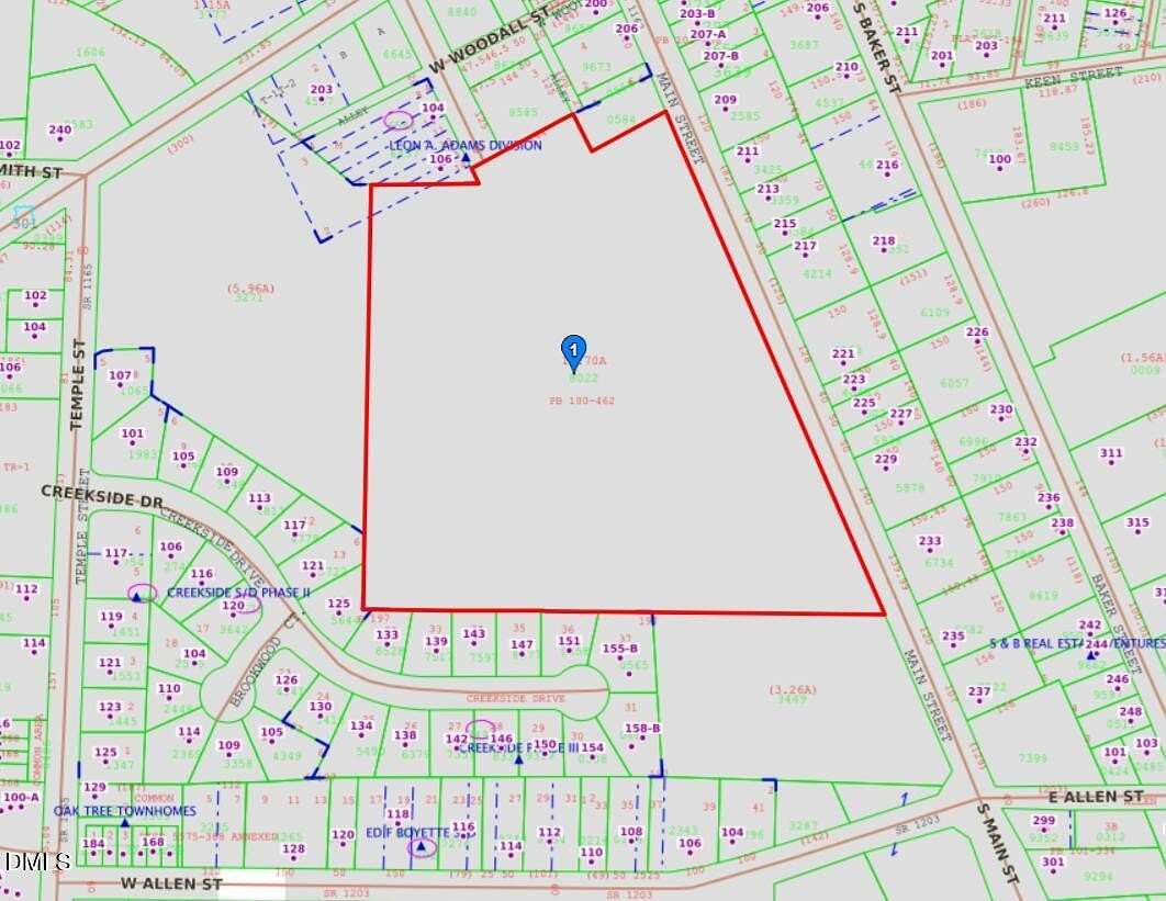 14.7 Acres of Mixed-Use Land for Sale in Four Oaks, North Carolina