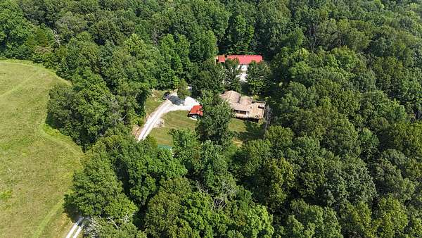 19.4 Acres of Recreational Land with Home for Sale in English, Indiana