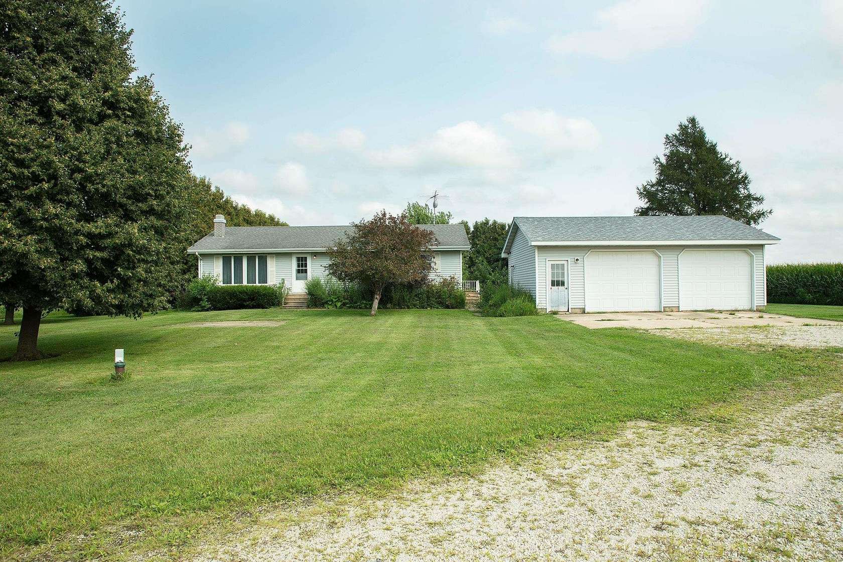 3 Acres of Land with Home for Sale in Fredericksburg, Iowa