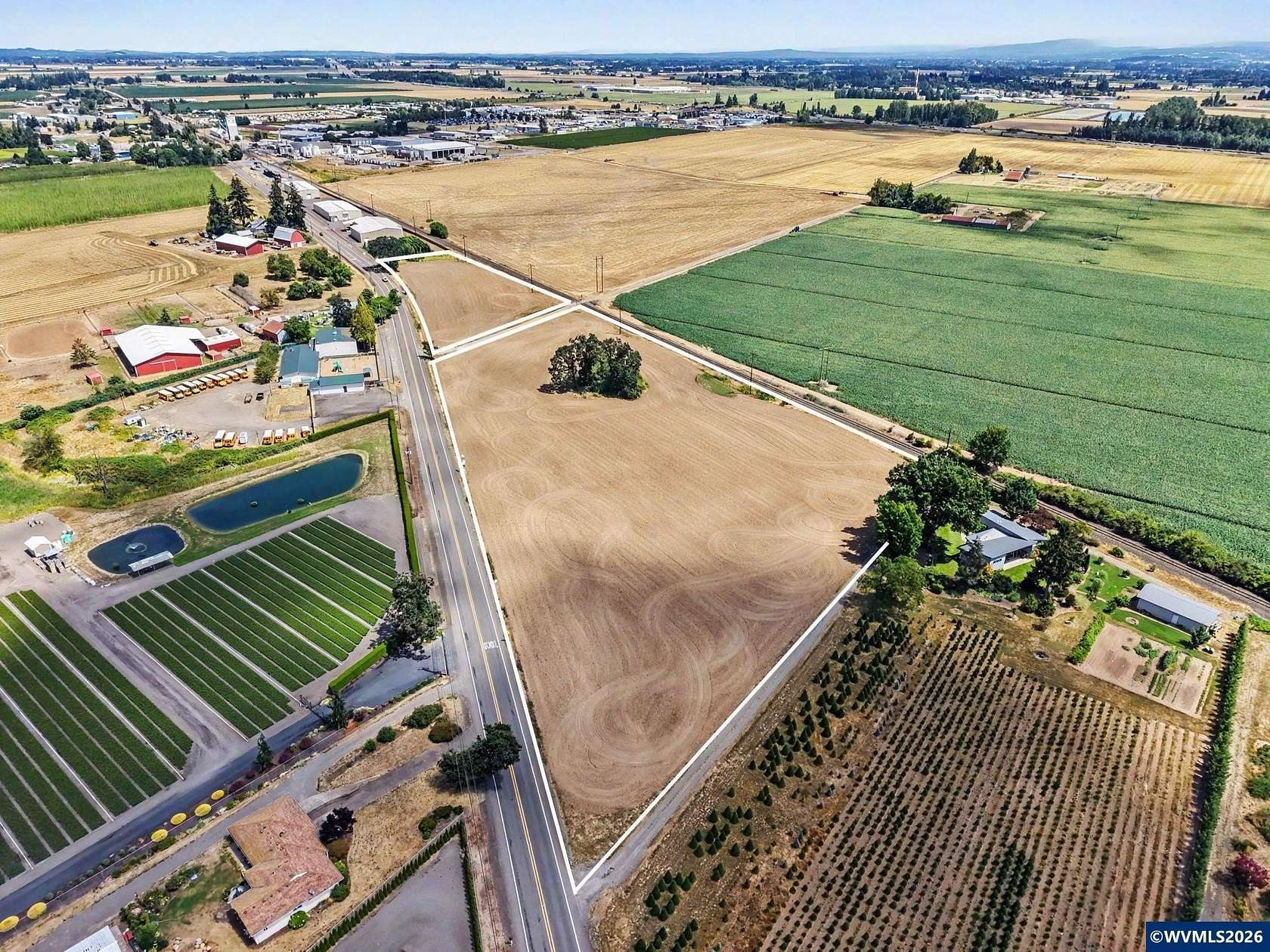 9.88 Acres of Commercial Land for Sale in Salem, Oregon