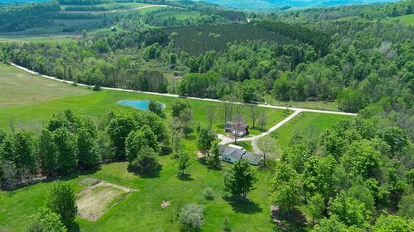 14.2 Acres of Land with Home for Sale in Knoxville, Pennsylvania