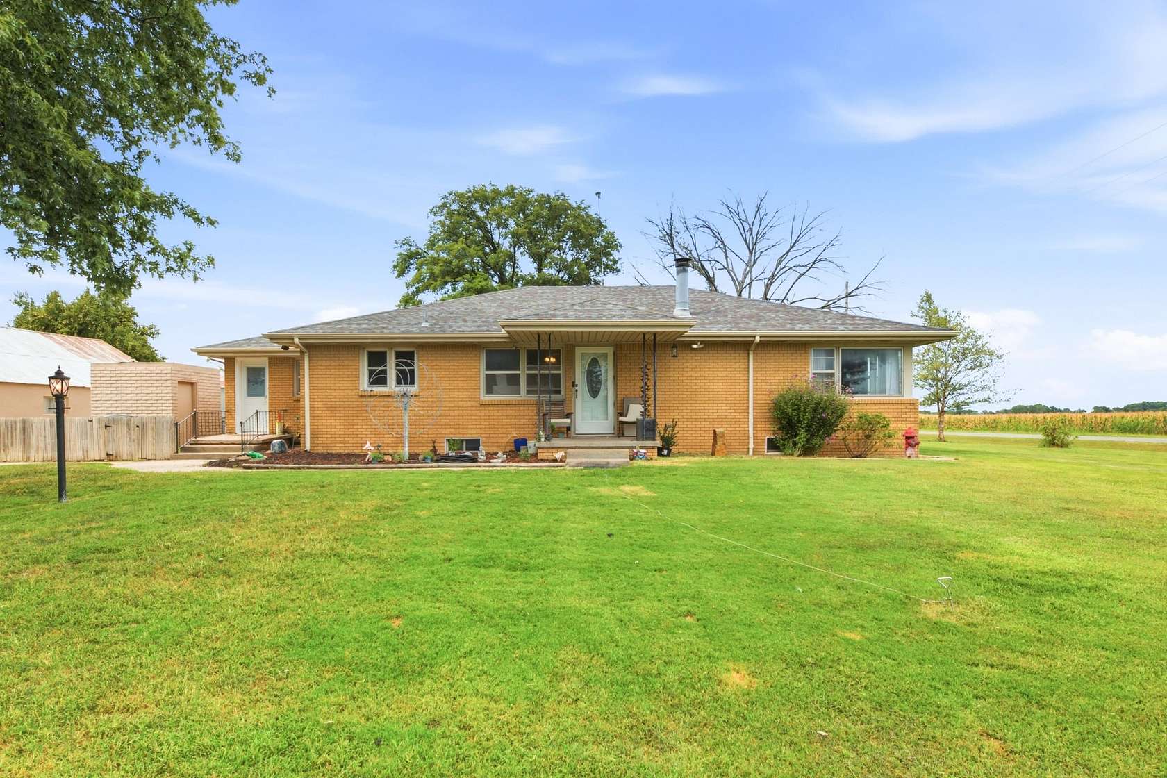 8.3 Acres of Land with Home for Sale in Belle Plaine, Kansas