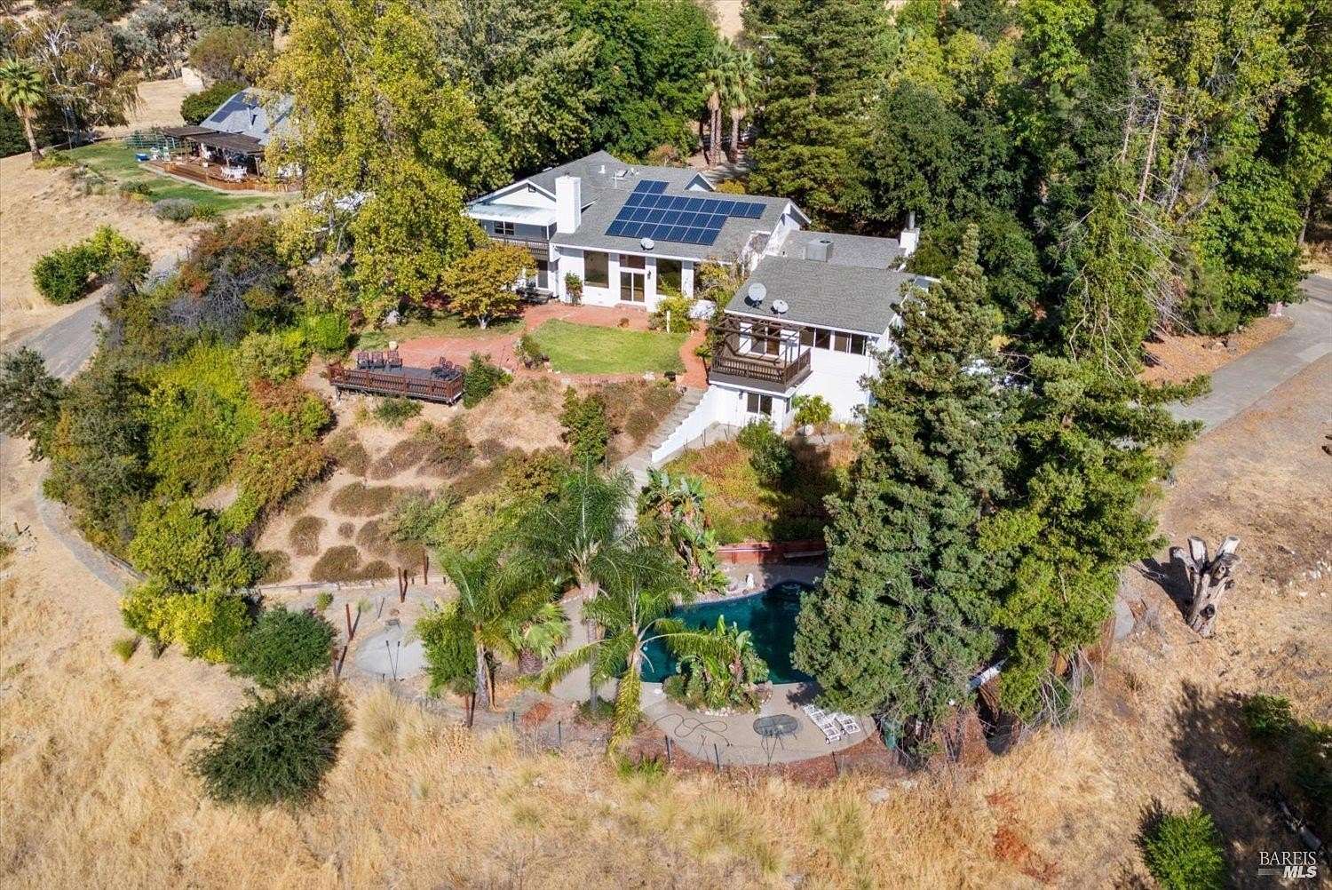 5 Acres of Land with Home for Sale in Vacaville, California