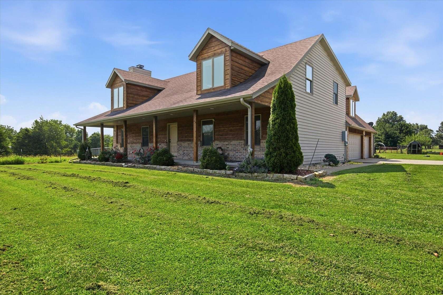 4.55 Acres of Land with Home for Sale in Rogersville, Missouri