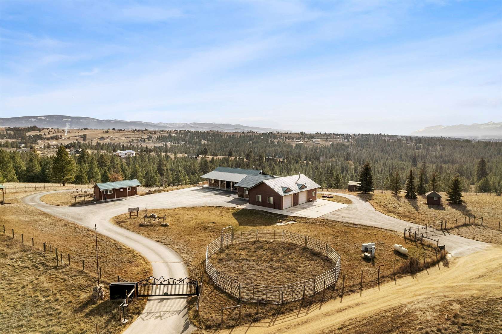 21 Acres of Land with Home for Sale in Florence, Montana