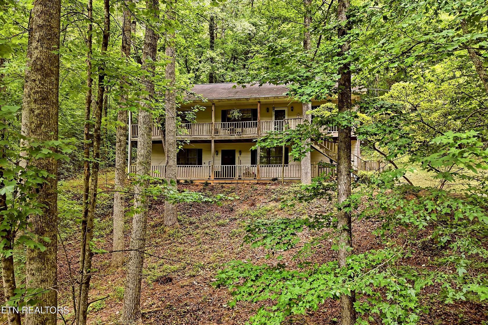 8.86 Acres of Land with Home for Sale in Heiskell, Tennessee