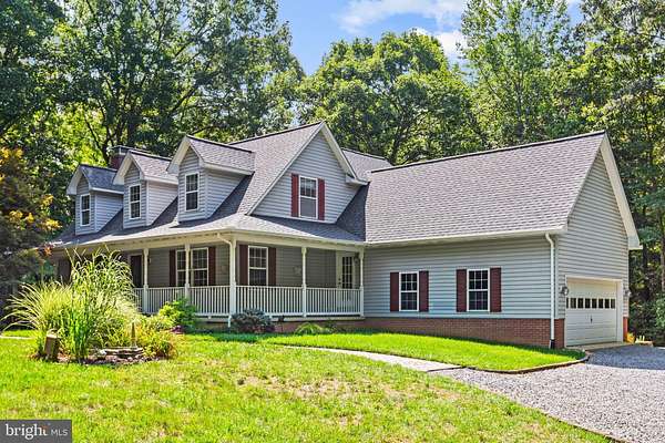 4.29 Acres of Land with Home for Sale in Callaway, Maryland