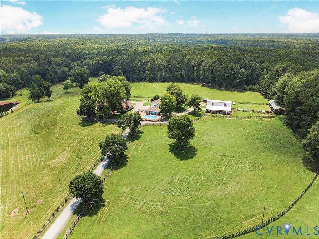 37.1 Acres of Recreational Land with Home for Sale in Ashland, Virginia