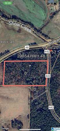 10 Acres of Residential Land for Sale in Woodland, Alabama