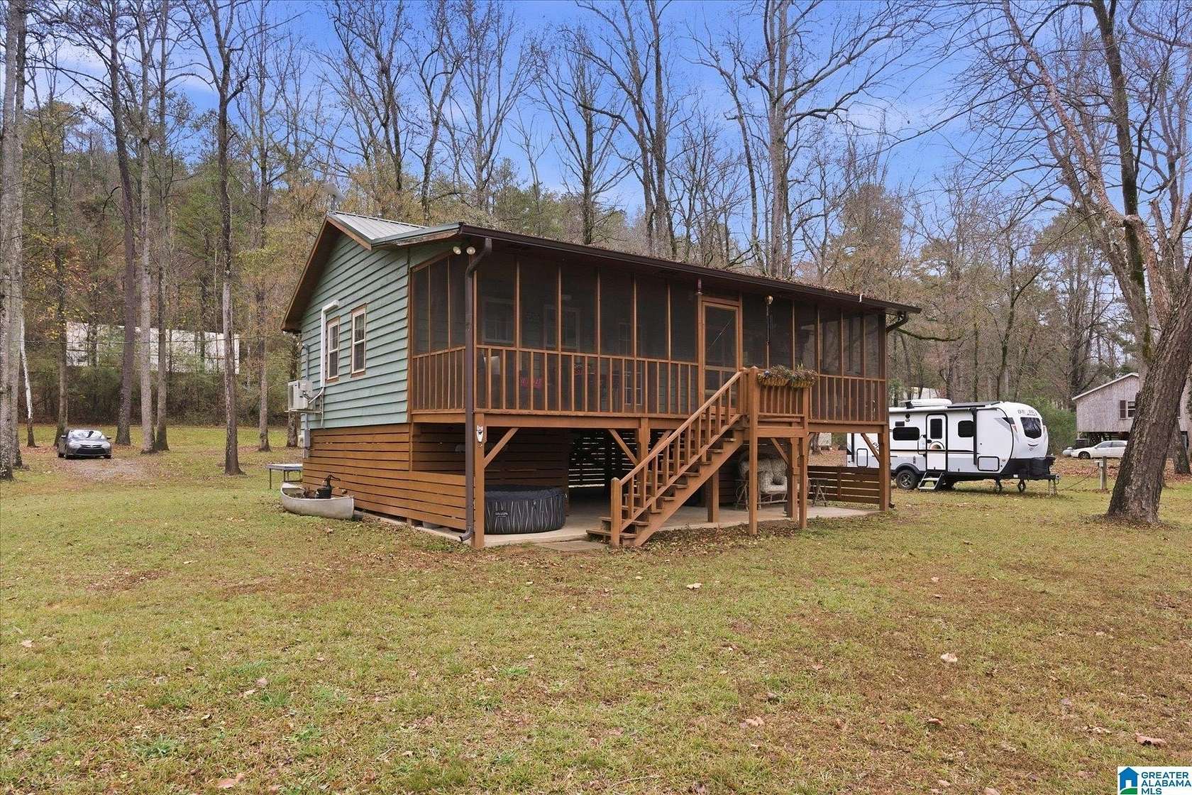 5.6 Acres of Land with Home for Sale in Wadley, Alabama