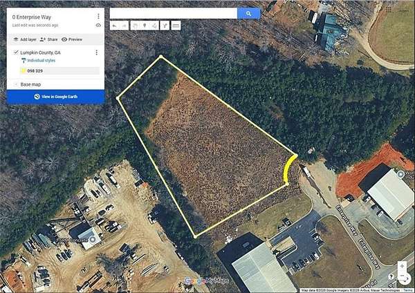 2.3 Acres of Commercial Land for Sale in Dahlonega, Georgia