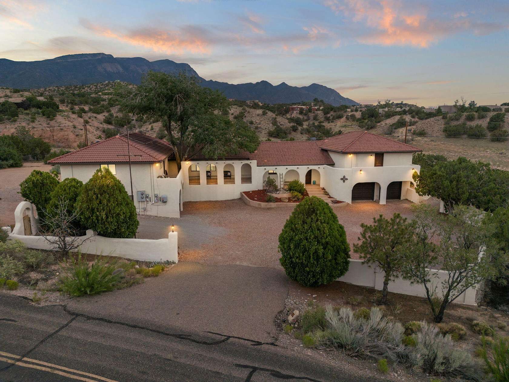1.58 Acres of Land with Home for Sale in Placitas, New Mexico