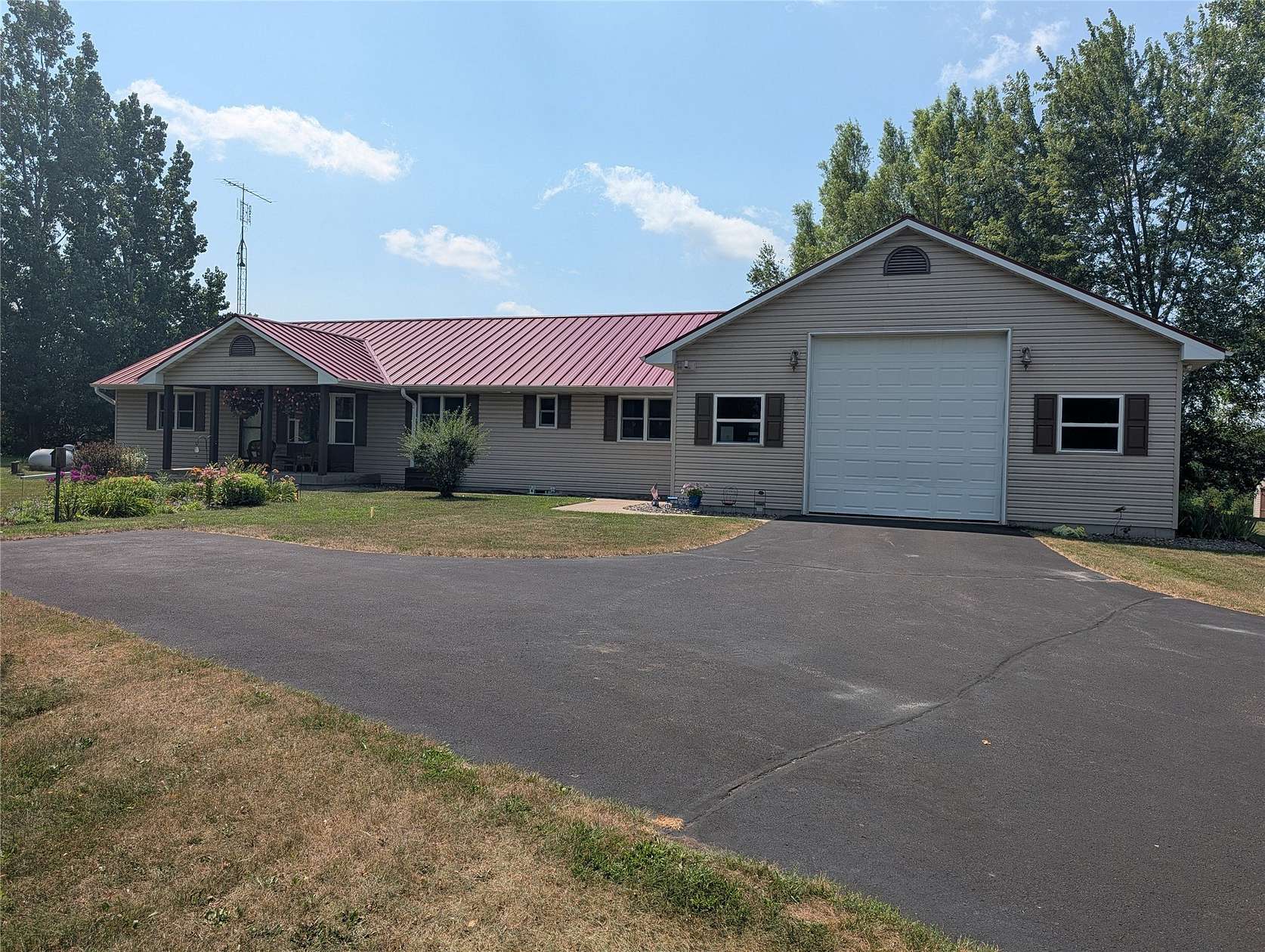 22.2 Acres of Agricultural Land with Home for Sale in Cadott, Wisconsin