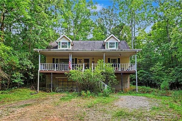 21.7 Acres of Recreational Land with Home for Sale in Carrollton, Georgia