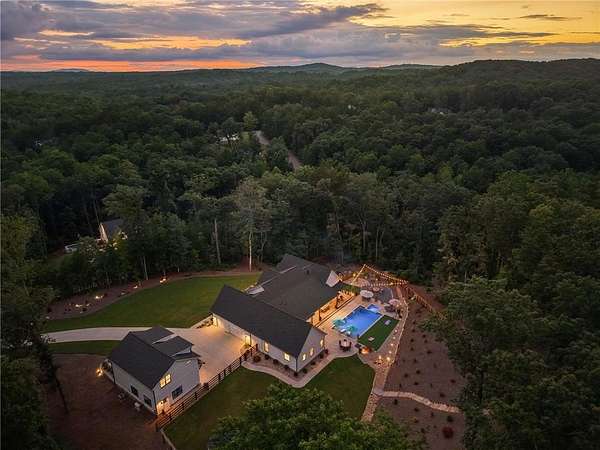 4.86 Acres of Land with Home for Sale in Ball Ground, Georgia