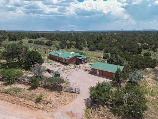 20.2 Acres of Recreational Land with Home for Sale in Ramah, New Mexico