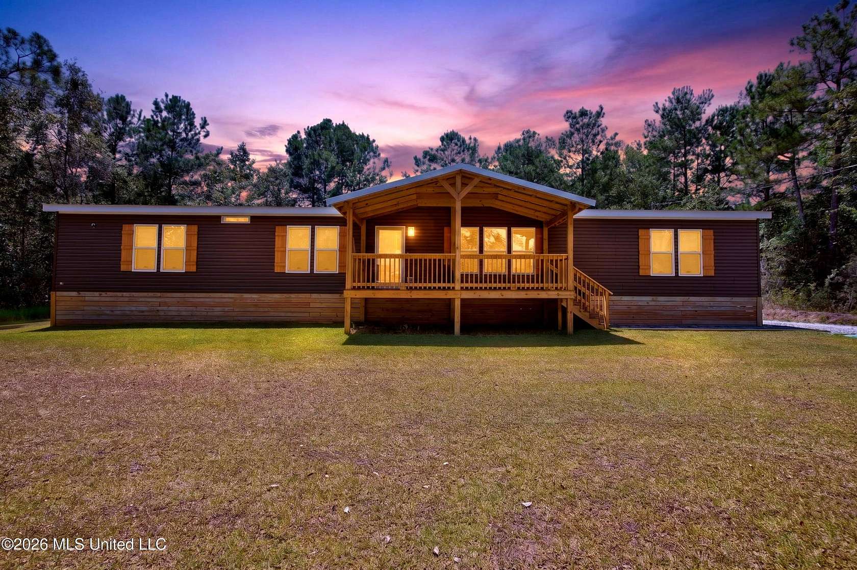 2.6 Acres of Land with Home for Sale in McHenry, Mississippi