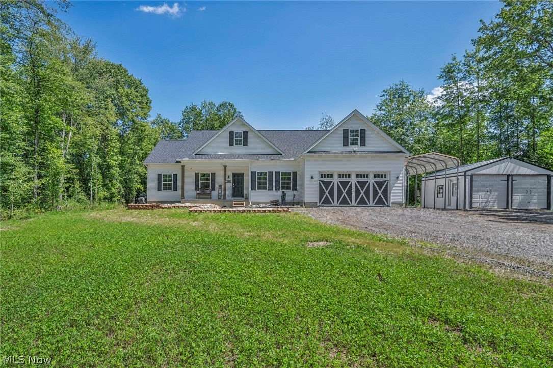 6.45 Acres of Land with Home for Sale in Lordstown, Ohio