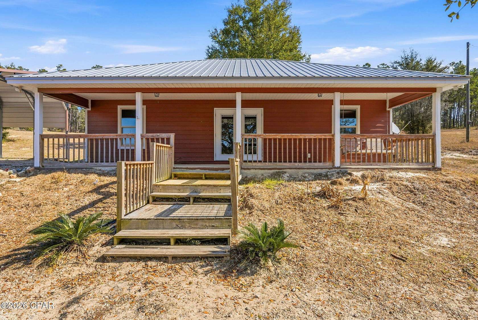 4.52 Acres of Land with Home for Sale in Chipley, Florida