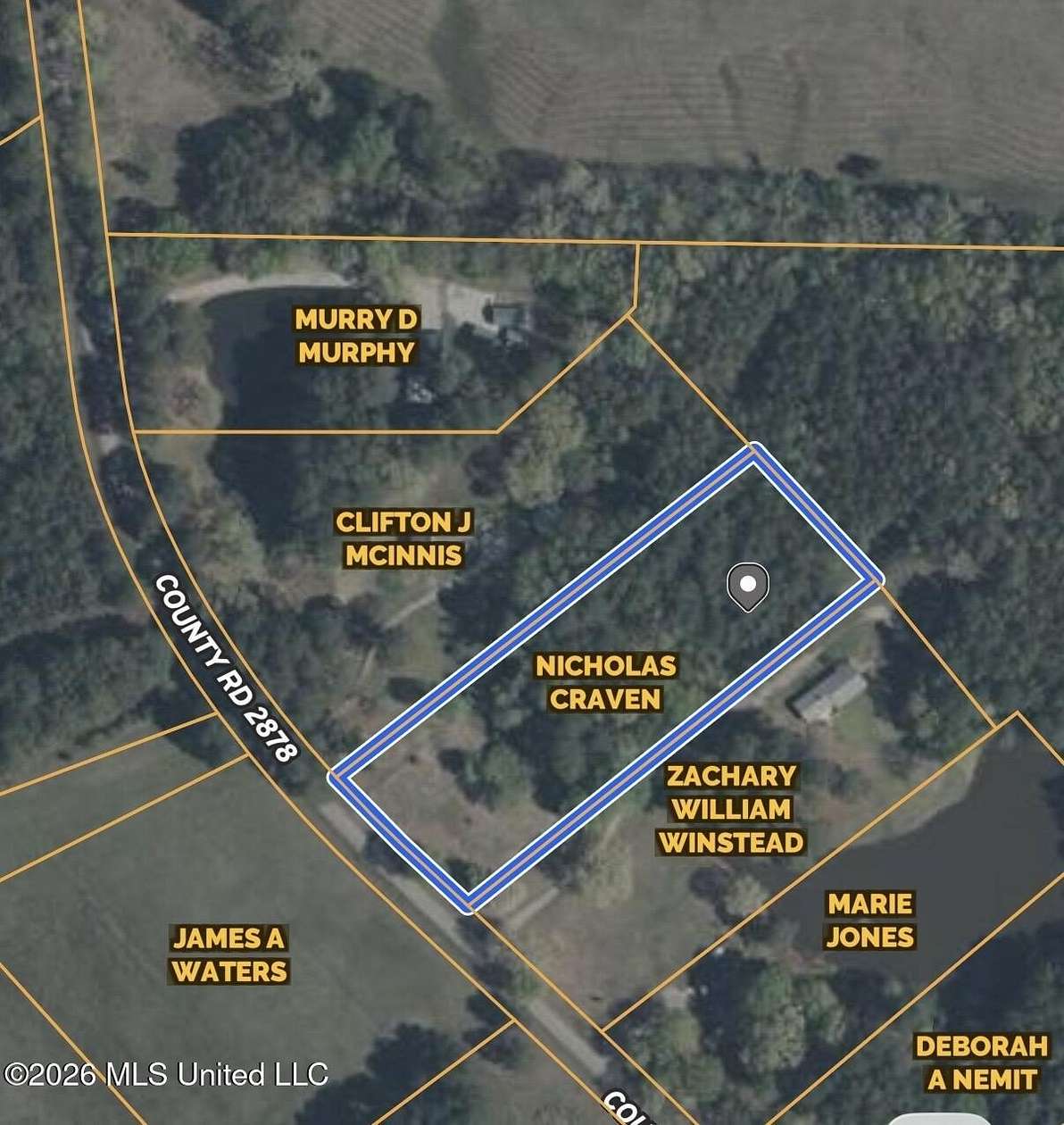 3 Acres of Residential Land for Sale in Baldwyn, Mississippi