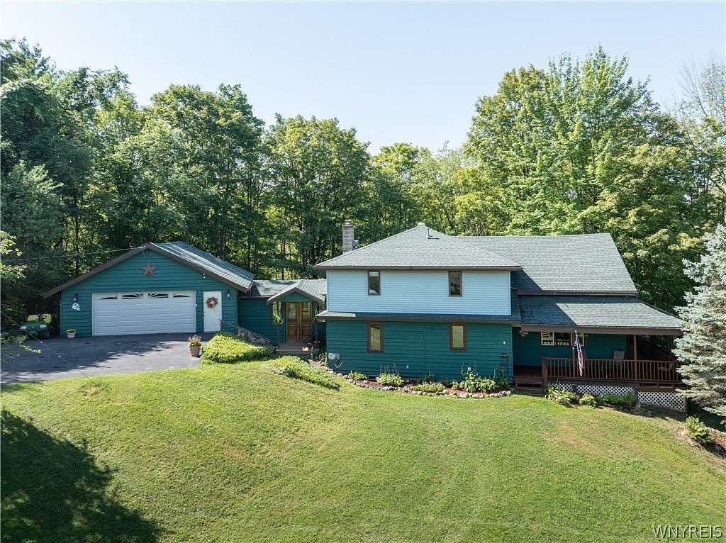 15 Acres of Land with Home for Sale in East Concord, New York