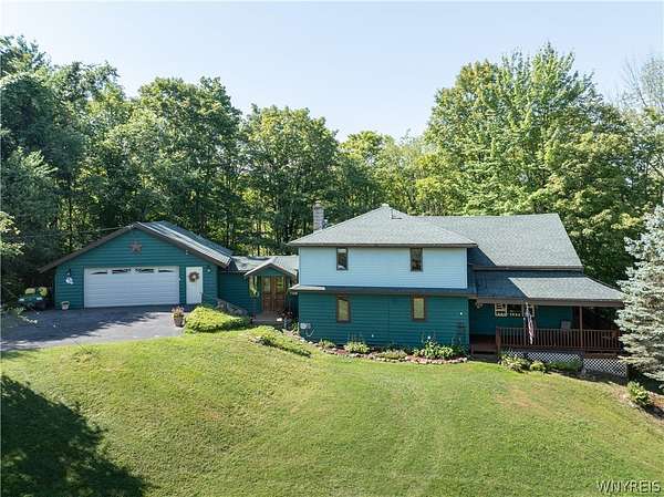 15 Acres of Land with Home for Sale in East Concord, New York