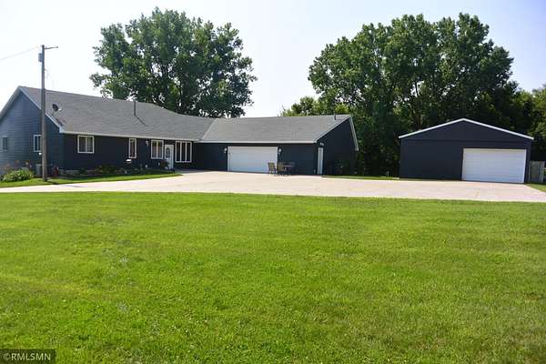 20.1 Acres of Recreational Land with Home for Sale in Darwin, Minnesota