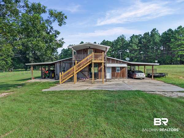 78 Acres of Land with Home for Sale in Citronelle, Alabama