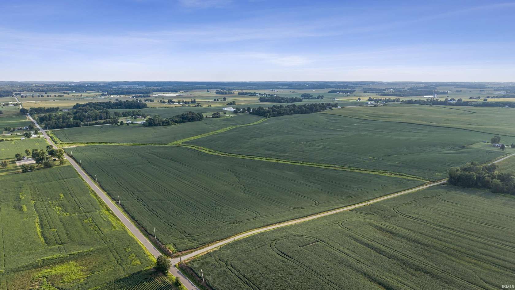 105 Acres of Improved Agricultural Land for Sale in Fort Branch, Indiana