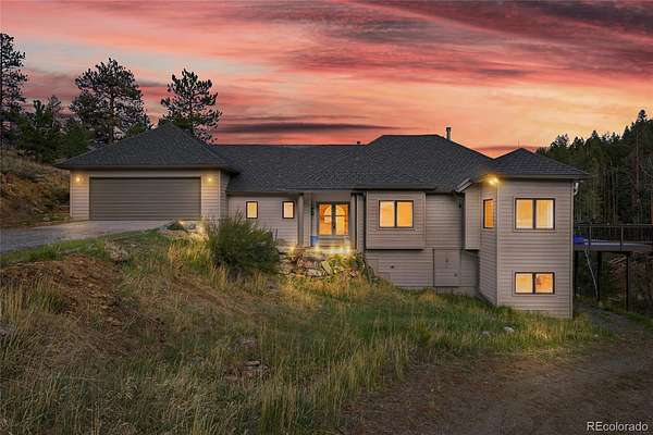 15 Acres of Land with Home for Sale in Evergreen, Colorado